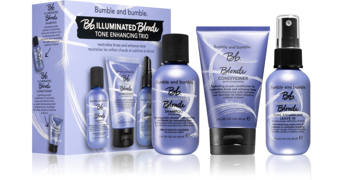 Bumble And Bumble Bb Illuminated Blonde Tone Enhancing Trio Ensemble