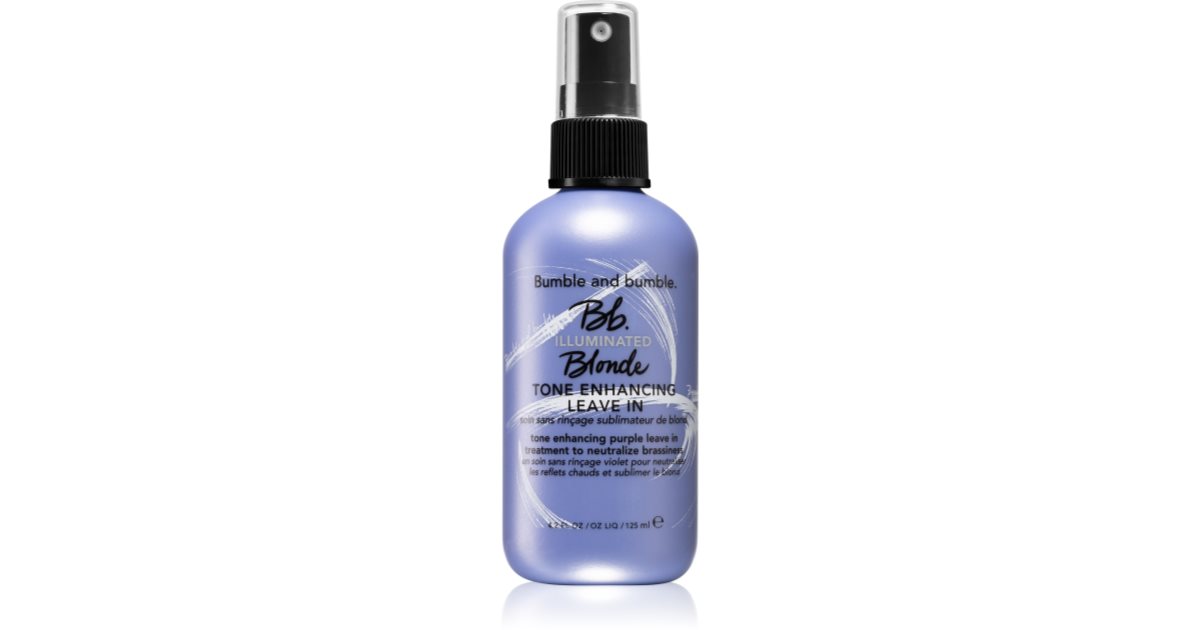 Bumble And Bumble Bb Illuminated Blonde Tone Enhancing Leave In Soin