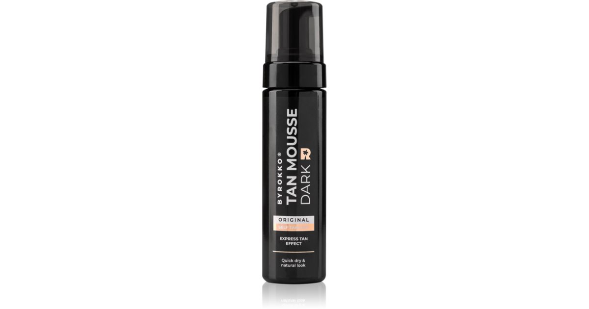 Byrokko Tan Mousse Self Tanning Mousse Notino Co Uk