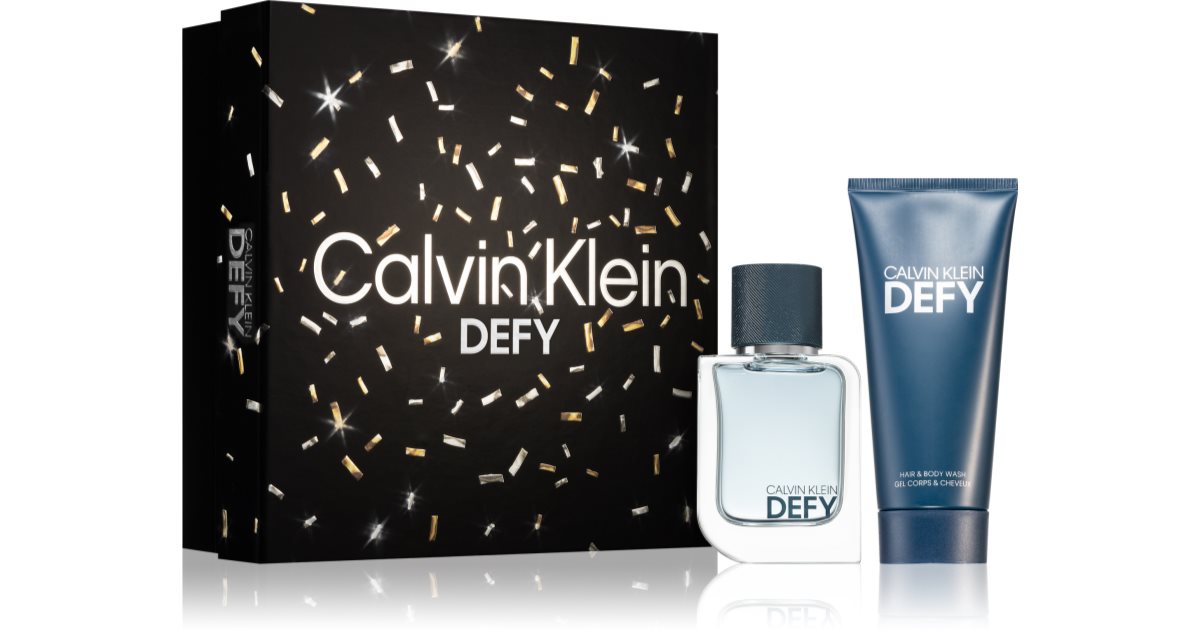 Calvin Klein Defy Coffret Cadeau Pour Homme Notino Fr