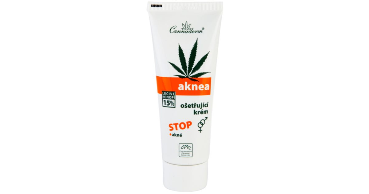 Cannaderm Aknea Face Cream Veido Kremas Probleminei Odai Notino Lt