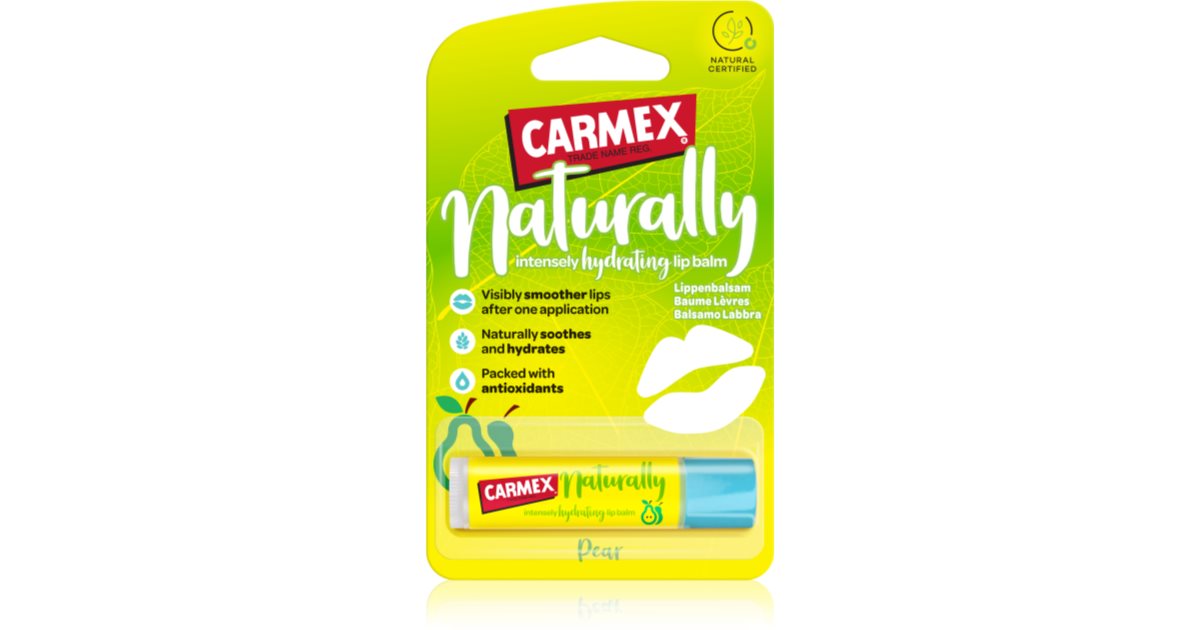 Carmex Pear B Lsamo Hidratante Para L Bios Em Stick Notino Pt