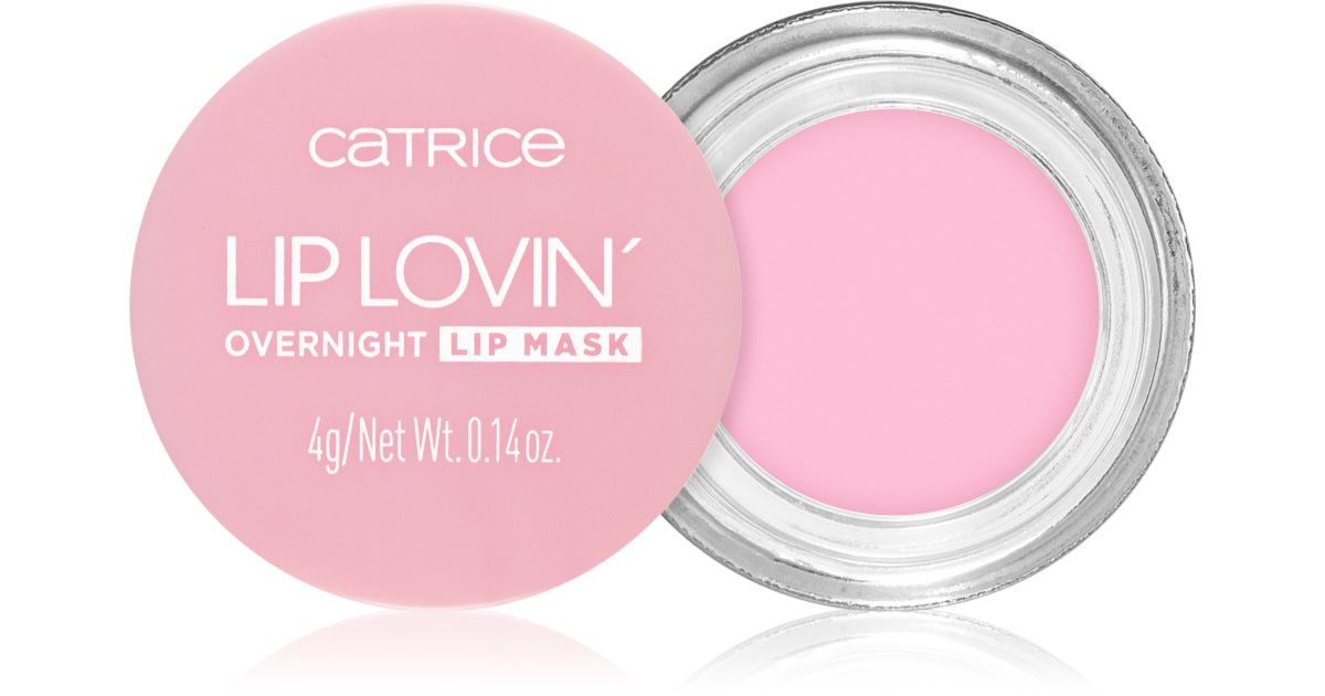 Catrice Lip Lovin masque hydratant pour les lèvres pour la nuit