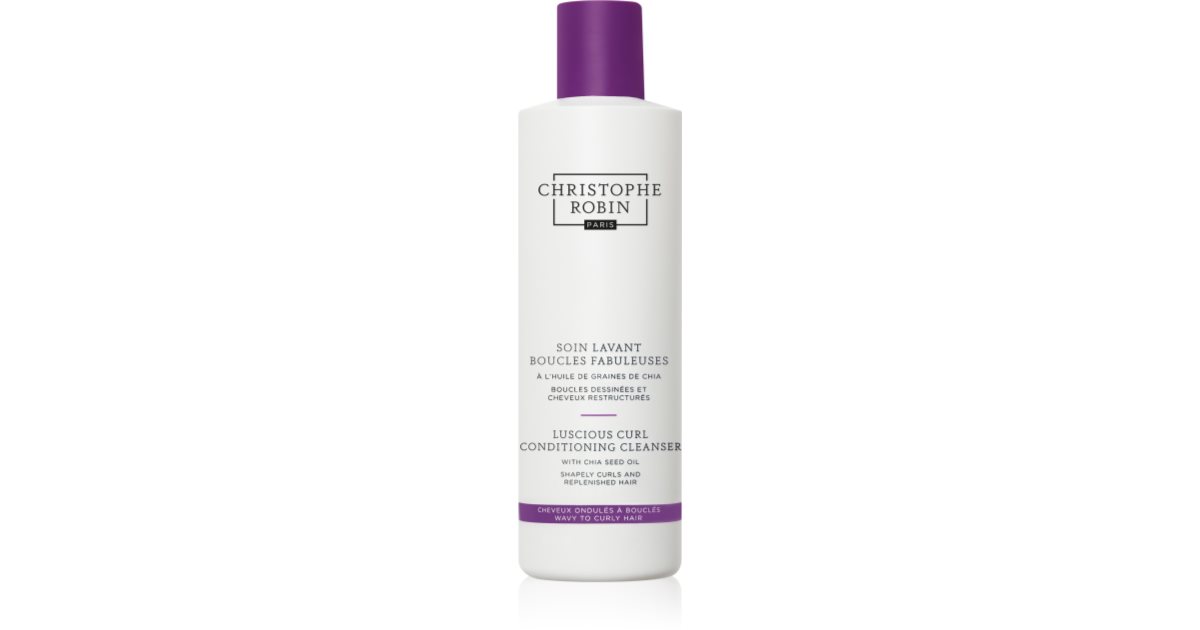 Christophe Robin Luscious Curl Conditioning Cleanser With Chia Seed Oil