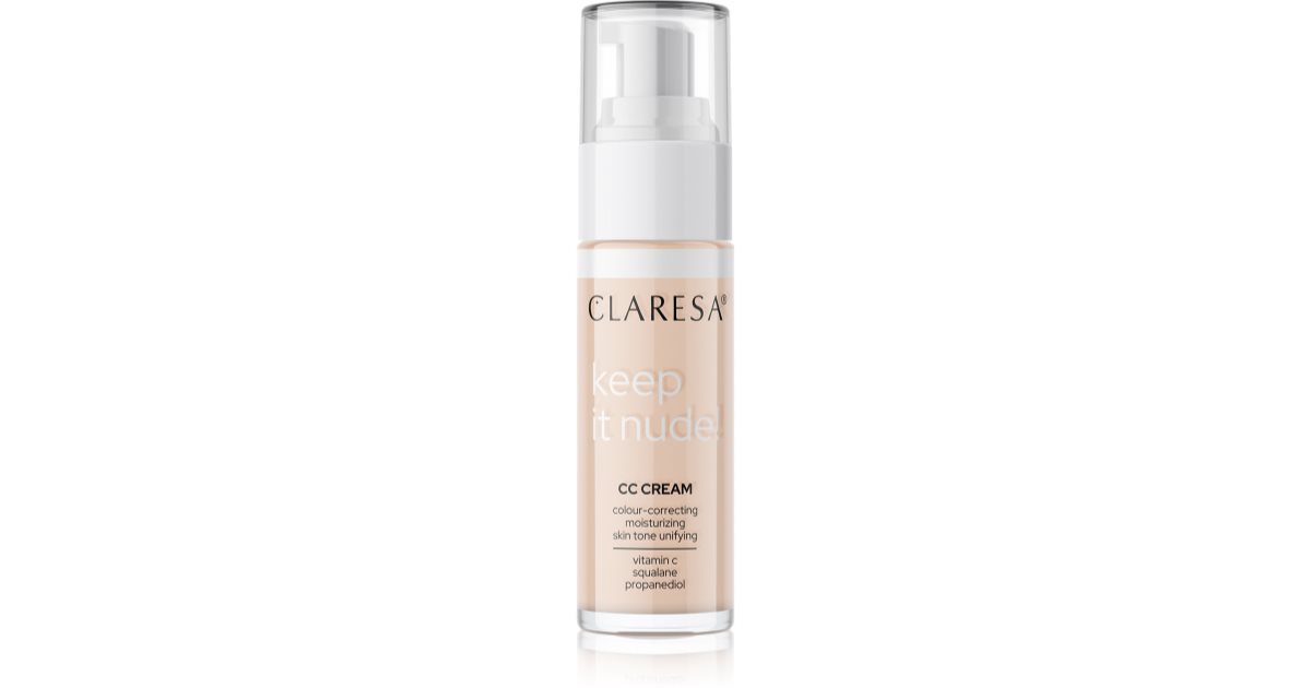 Claresa Keep It Nude Hydratisierendes Make Up Zum Vereinheitlichen Der