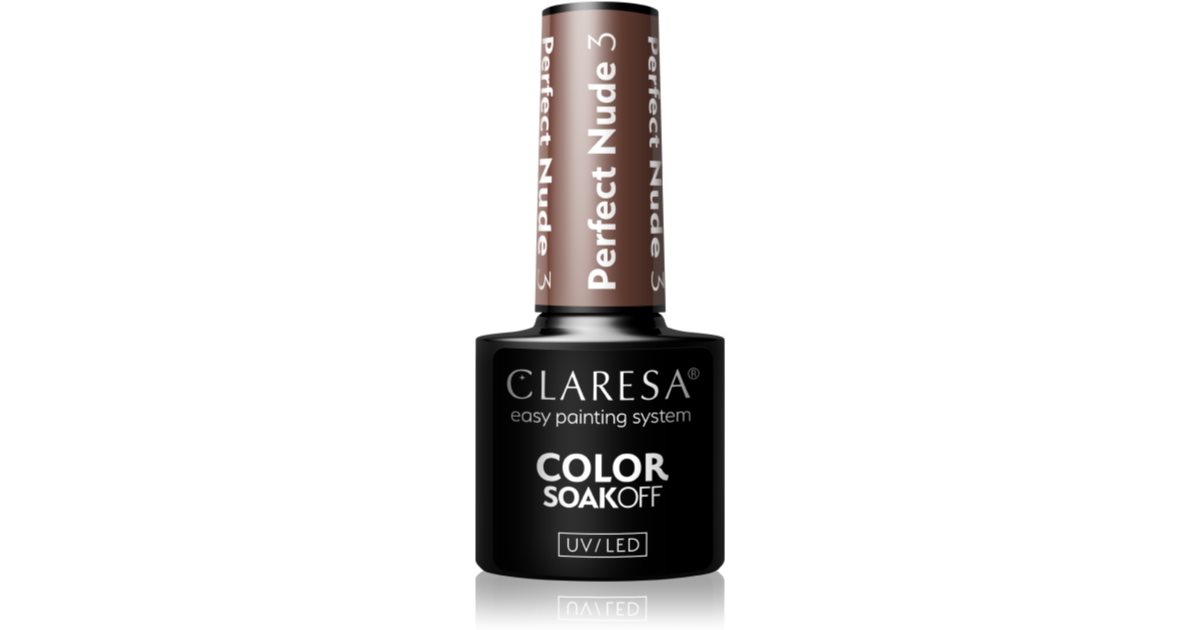 Claresa Soakoff Uv Led Color Perfect Nude Vernis Ongles Gel Notino Fr