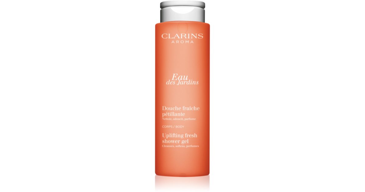 Clarins Eau Des Jardins Shower Gel Gel Douche Parfum Notino Fr