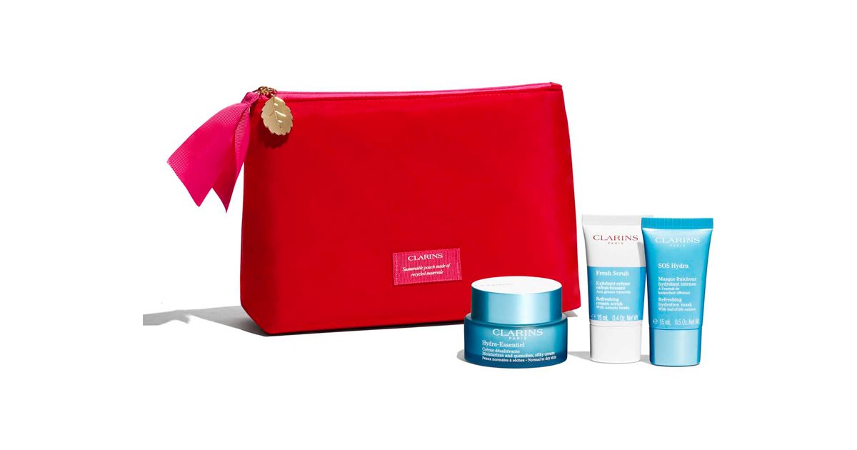 Clarins Hydra Essentiel Collection Coffret Cadeau Pour Peaux Sensibles