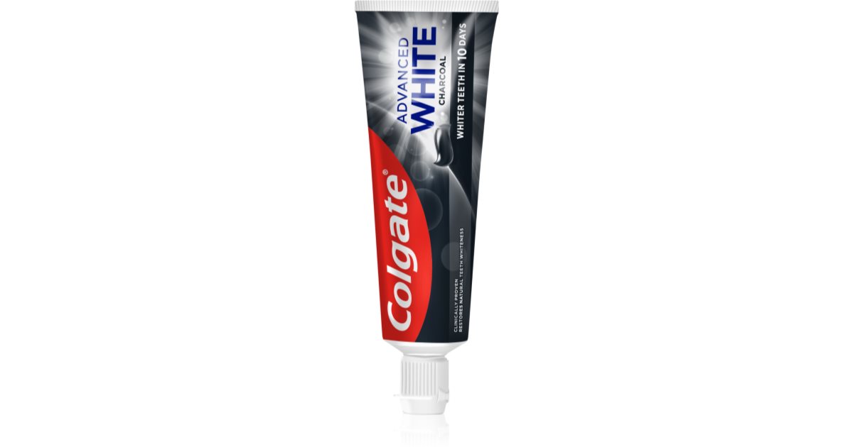 Colgate Advanced White Charcoal Dentifrice Blanchissant Au Charbon