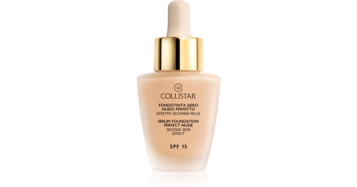 Collistar Serum Foundation Perfect Nude podkład rozświetlający nadający