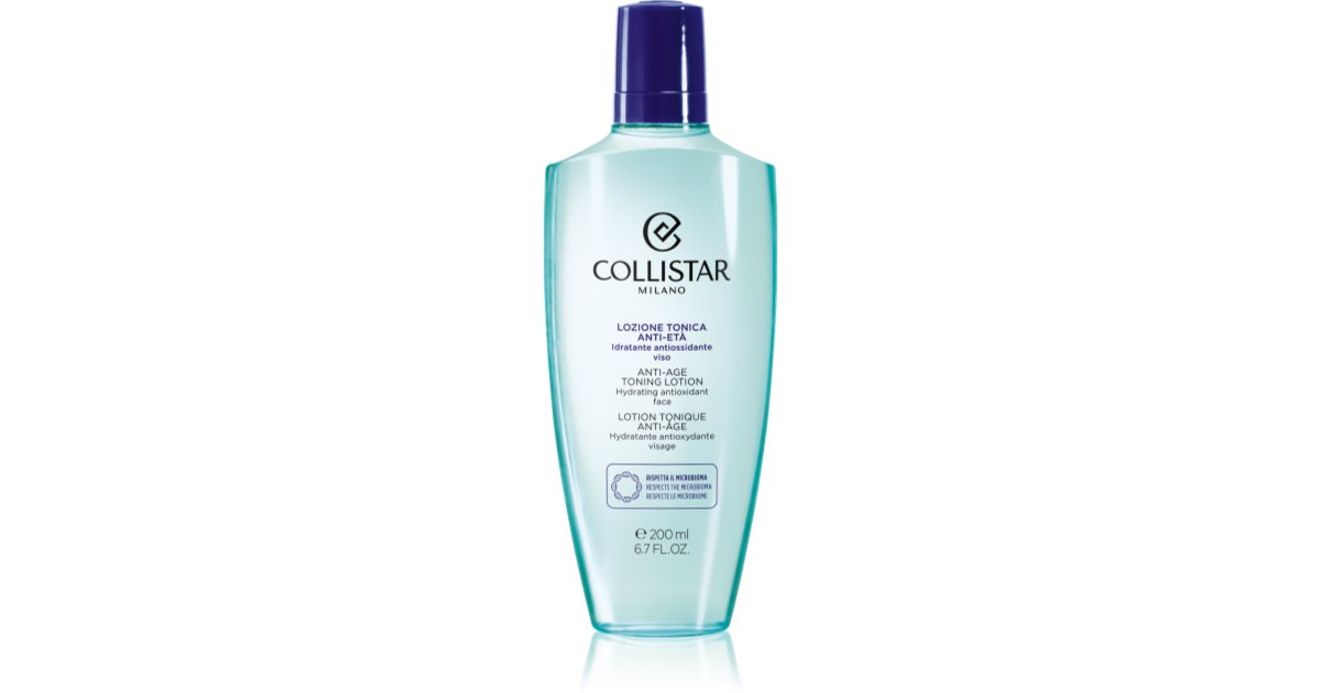 Collistar Special Anti Age Anti Age Toning Lotion T Nico Para Pele