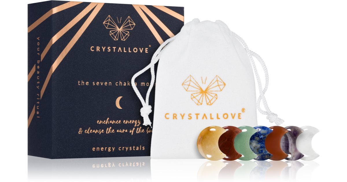 Crystallove Energy Crystals The Seven Chakra Moons Accessoire De