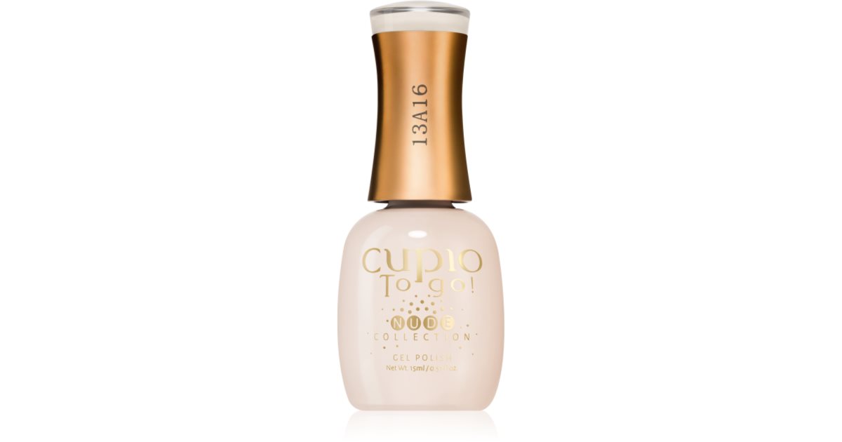 Cupio To Go Nude esmalte para uñas en gel para lámpara UV LED notino es