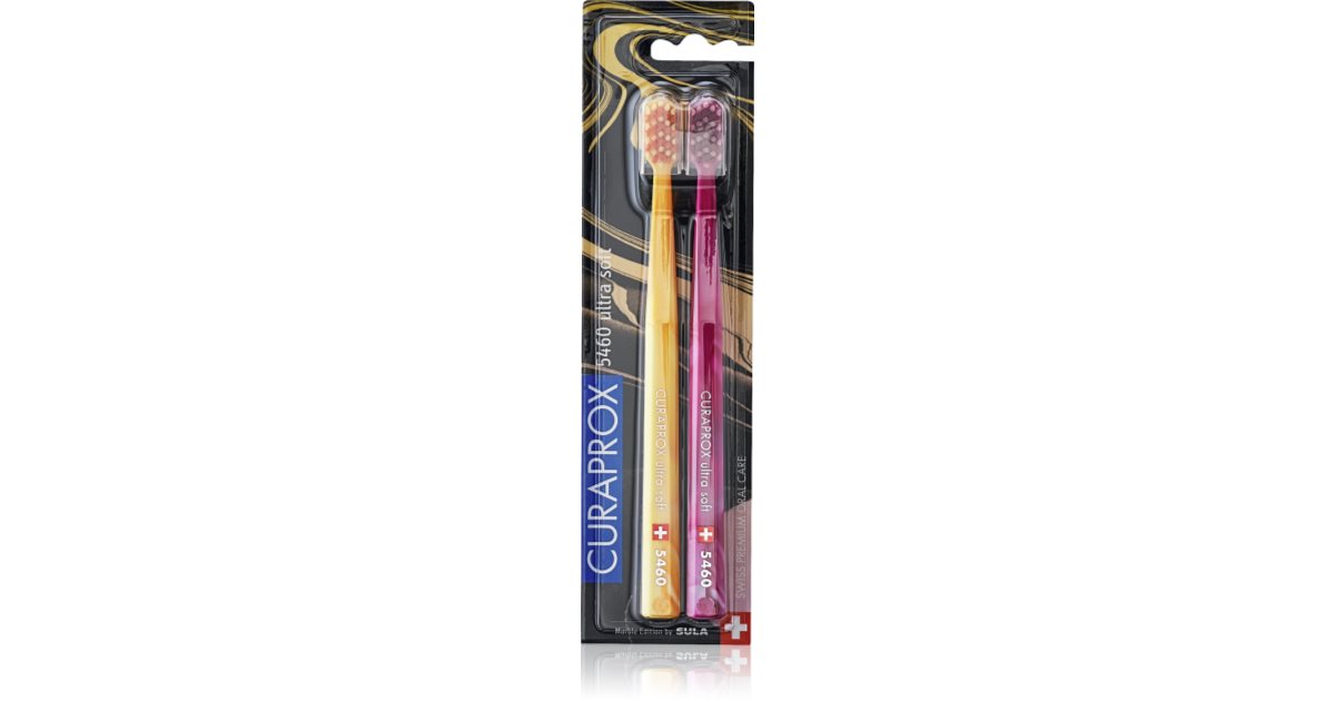 Curaprox Limited Edition Marble Toothbrushes 5460 Ultra Soft Notino Ie