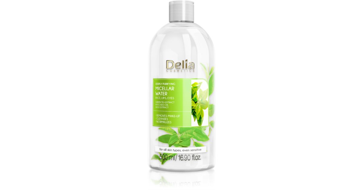 Delia Cosmetics Micellar Water Green Tea Refreshing Micellar Water