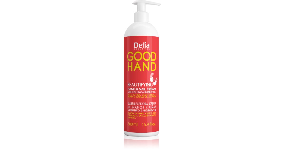 Delia Cosmetics Good Hand Beautifying Crema Hidratante Para Manos Y