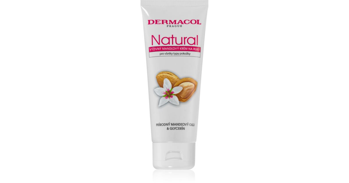 Dermacol Natural Nourishing Almond Cream For Hands And Nails Notino Ie