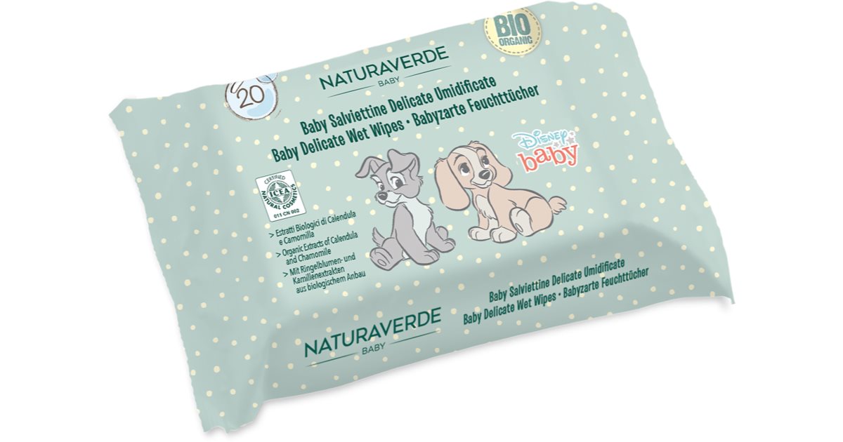 Disney Baby Delicate Wet Wipes Salviette Umidificate Per Bambini