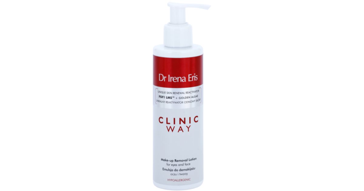 Dr Irena Eris Clinic Way Make Up Remover Lotion For Face And Eyes