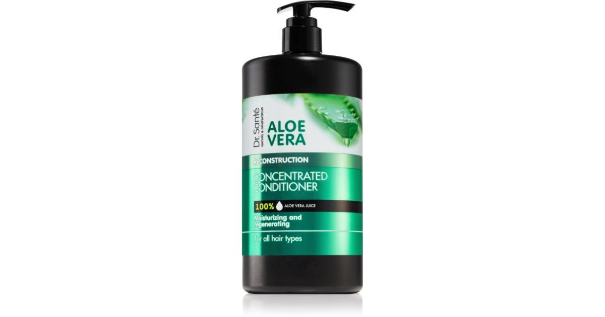 Dr Santé Aloe Vera après shampoing fortifiant et rénovateur à l aloe