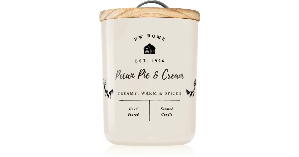 Dw Home Farmhouse Pecan Pie Cream Candela Profumata Notino It