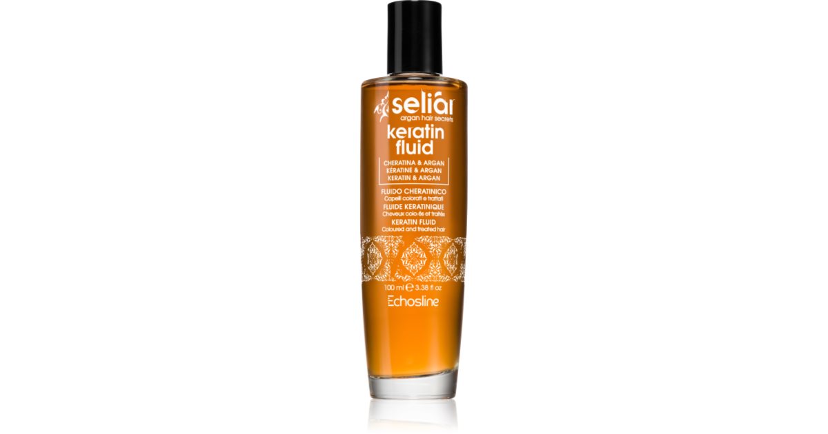 Echosline Seliár Keratin Fluid argan oil with keratin notino co uk