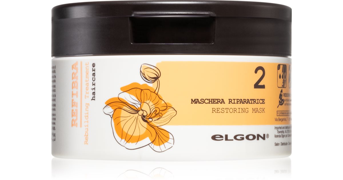 Elgon Refibra Regenerating Mask For Severely Damaged And Brittle Hair