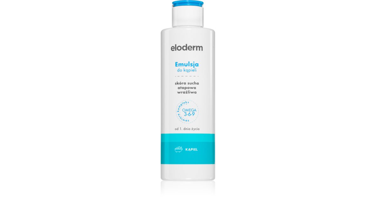 Eloderm Emulsion Mulsion Pour Le Bain Pour B B Notino Fr