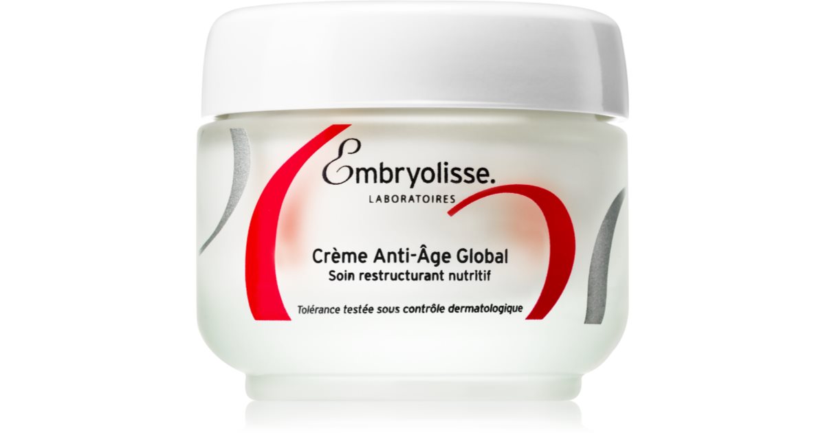 Embryolisse Anti Aging crème nourrissante et restructurante pour peaux