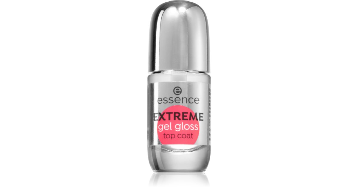 essence EXTREME gel gloss esmalte de uñas capa superior notino es