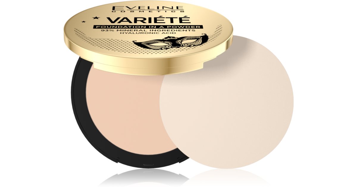 Eveline Cosmetics Vari T Cipria Compatta Minerale Con Applicatore