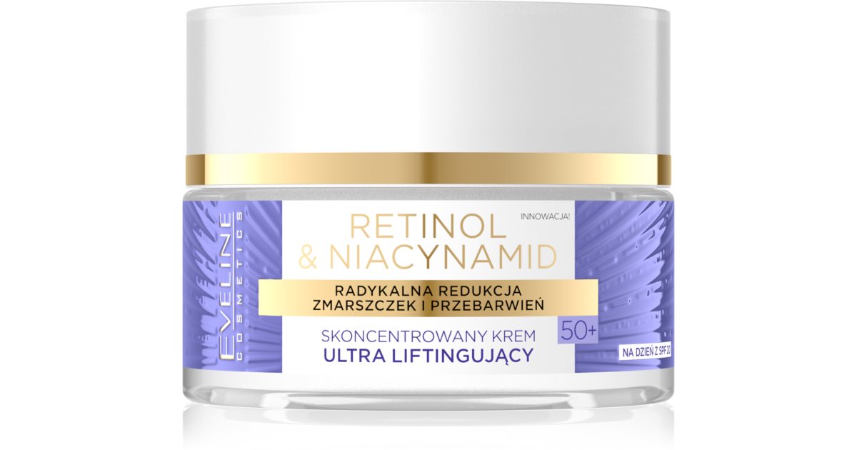 Eveline Cosmetics Retinol Niacynamid liftingujący krem na dzień 50