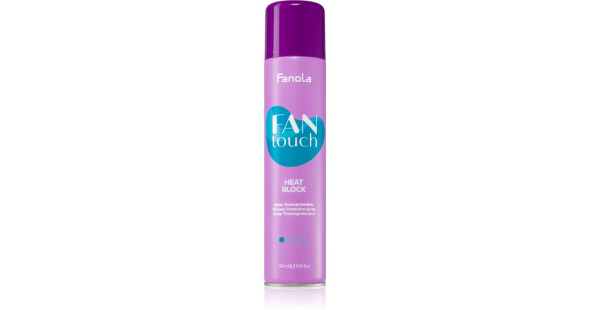 Fanola Fan Touch Hair Spray For Heat Hairstyling Notino Ie