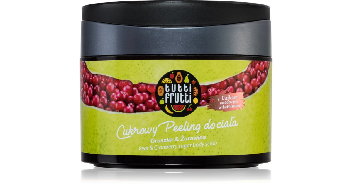 Farmona Tutti Frutti Pear Cranberry peeling cukrowy do ciała