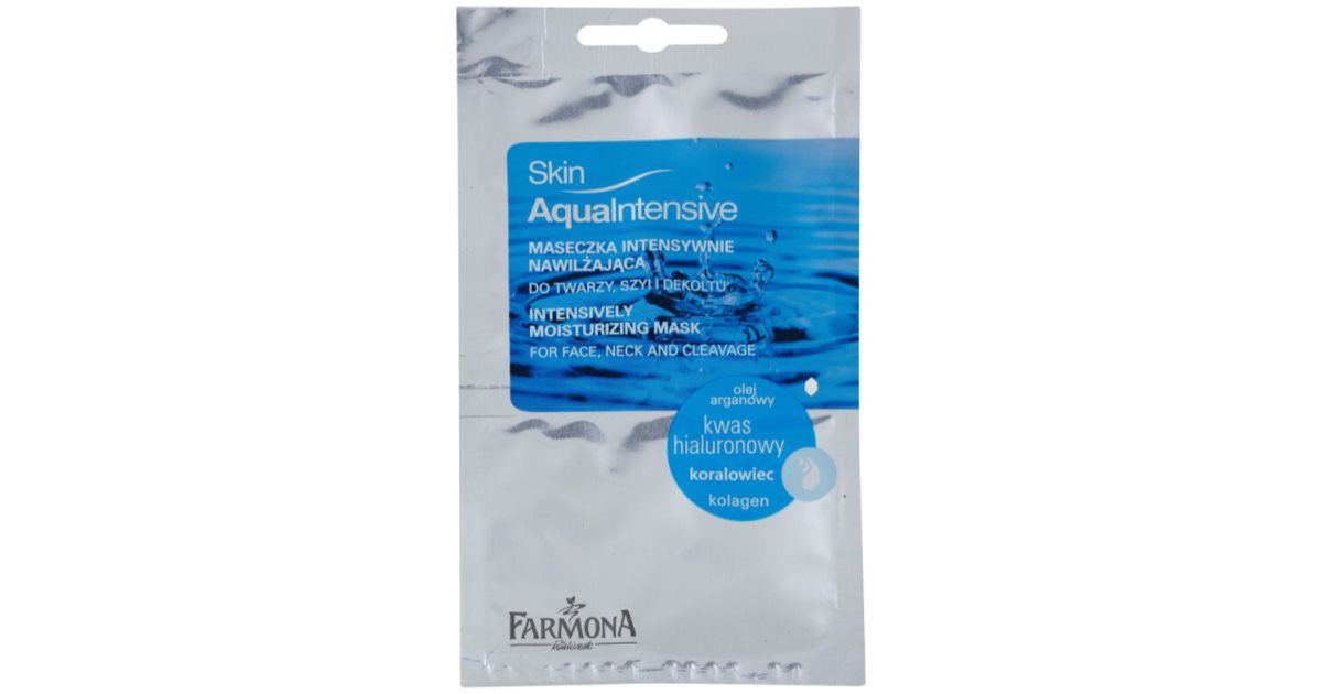 Farmona Skin Aqua Intensive интензивна хидратираща маска notino bg