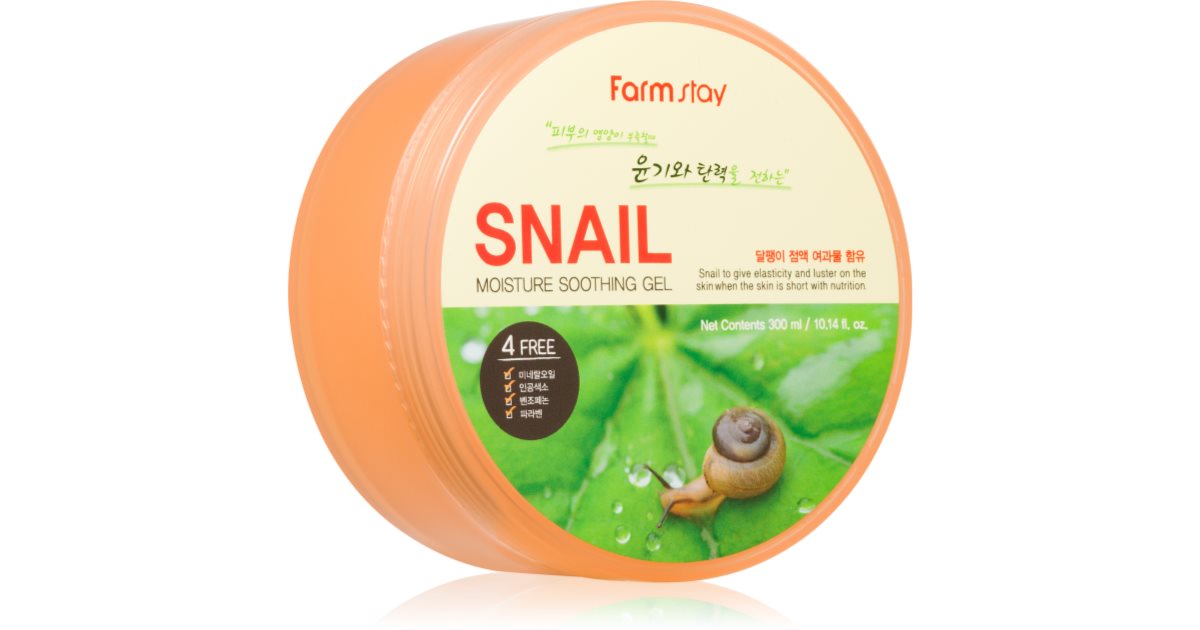 Farmstay Snail Beruhigendes Gel F R Gesicht Und K Rper Notino