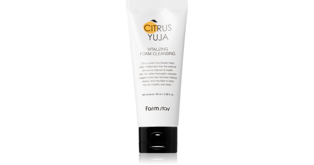 Farmstay Citrus Yuja Cleansing Foam For The Face Notino Ie