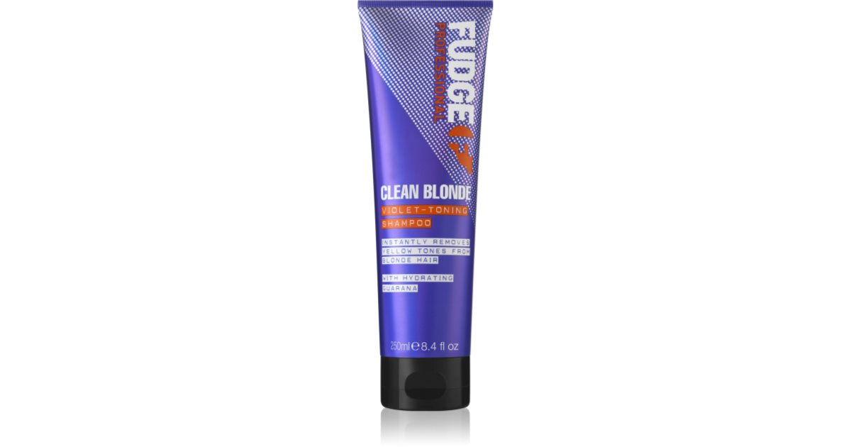 Fudge Care Clean Blonde Toninis Nas Su Violetiniais Pigmentais