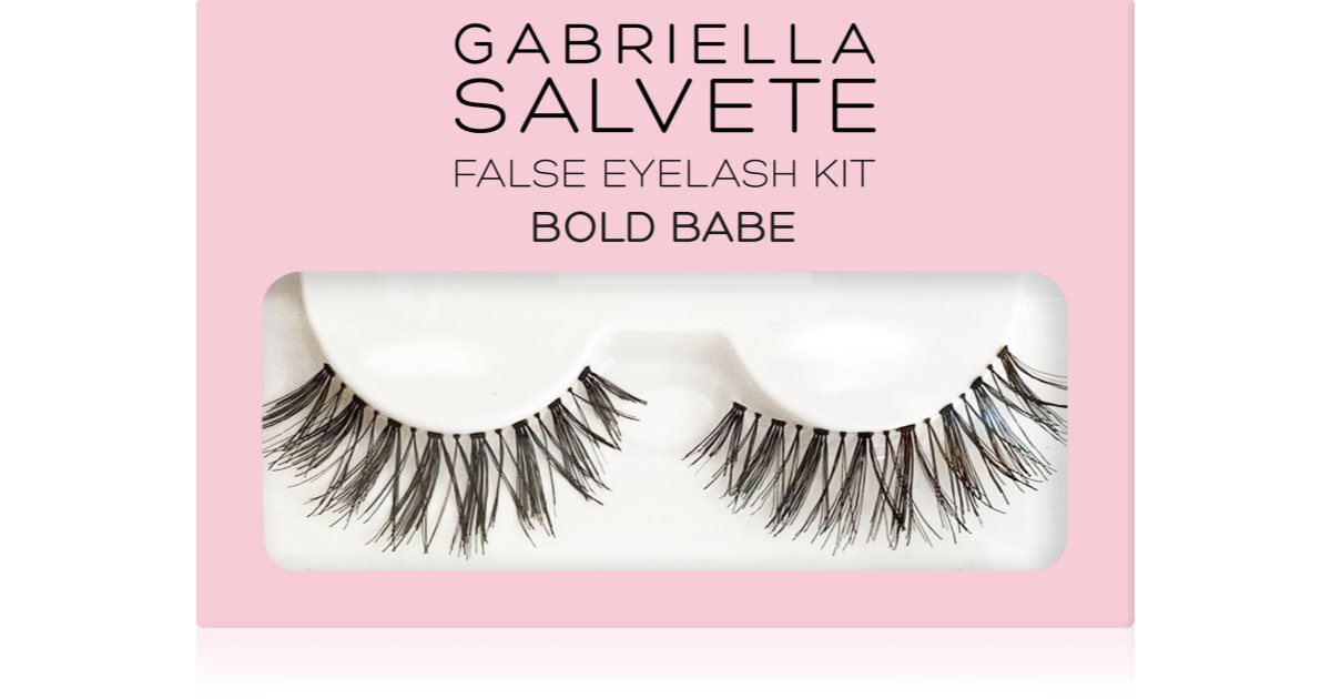 Gabriella Salvete False Eyelash Kit Bold Babe Pestanas Falsas Cola