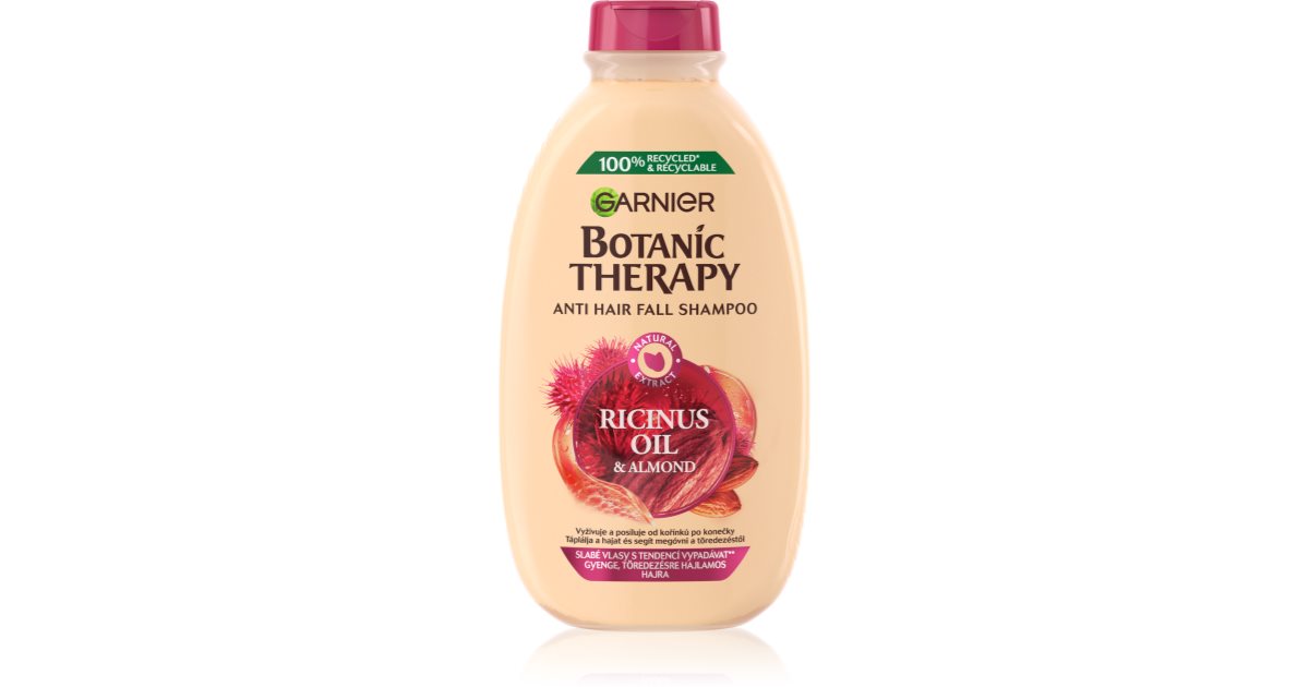 Garnier Botanic Therapy Ricinus Oil Fortifying Shampoo For Weak Hair