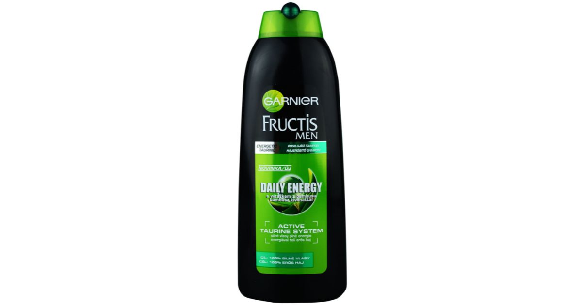 Garnier Fructis Daily Energy Champ Refor Ador Para Homens Notino Pt