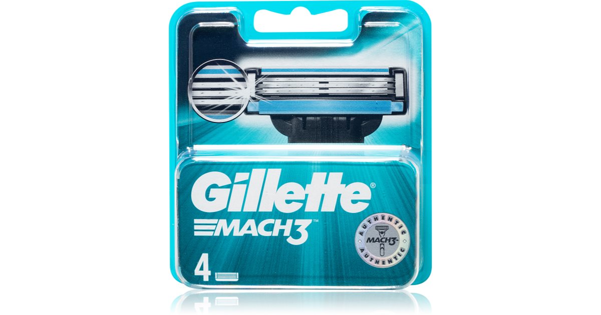 Gillette Mach Lame Di Ricambio Notino It