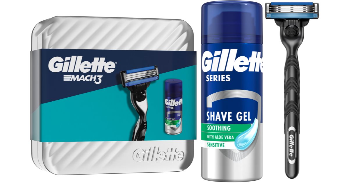 Gillette Mach3 Series zestaw upominkowy do golenia dla mężczyzn