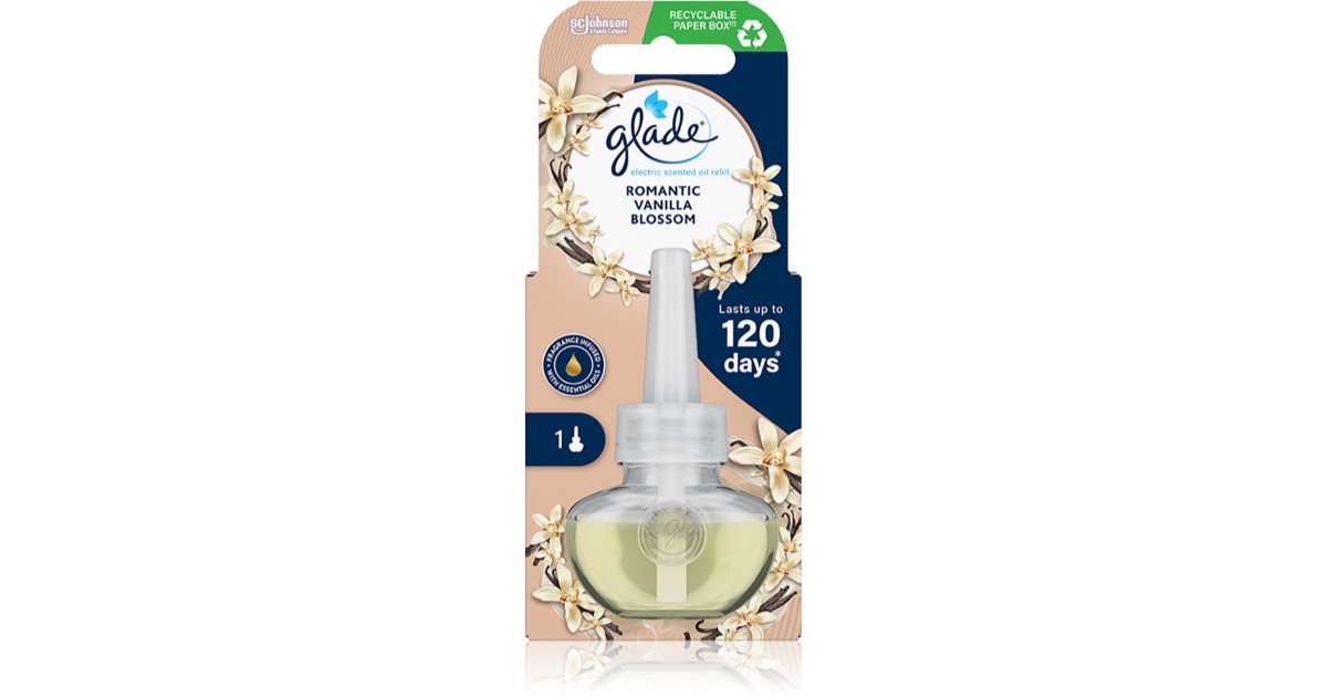 GLADE Romantic Vanilla Blossom Electric Diffuser Refill Notino Ie