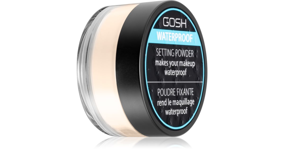 Gosh Waterproof Setting Powder Wasserfester Fixierpuder Notino