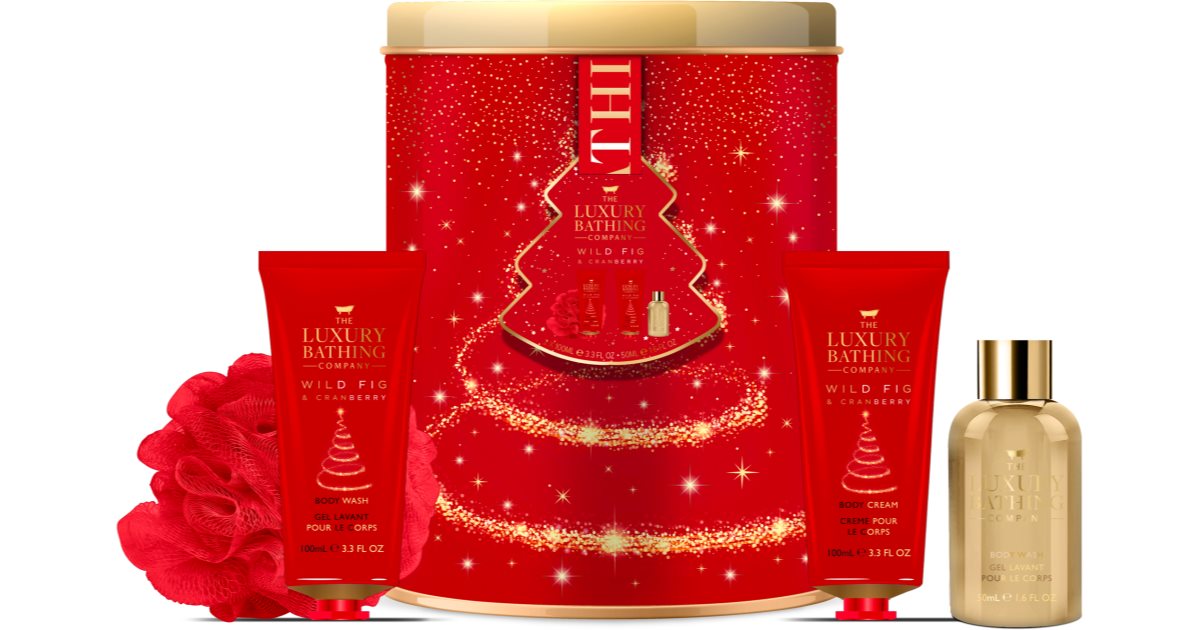 Grace Cole Luxury Bathing Wild Fig Cranberry Coffret Cadeau Notino Fr