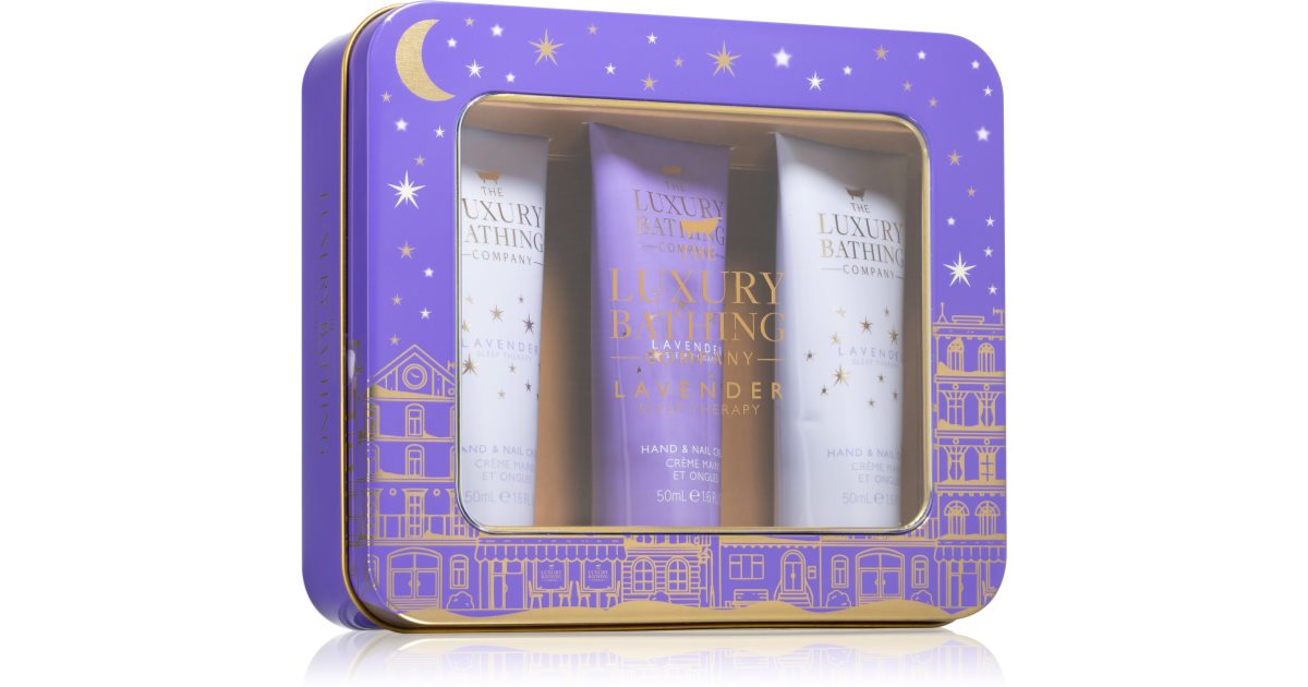 Grace Cole Luxury Bathing Lavender Sleep Therapy Coffret Cadeau Mains