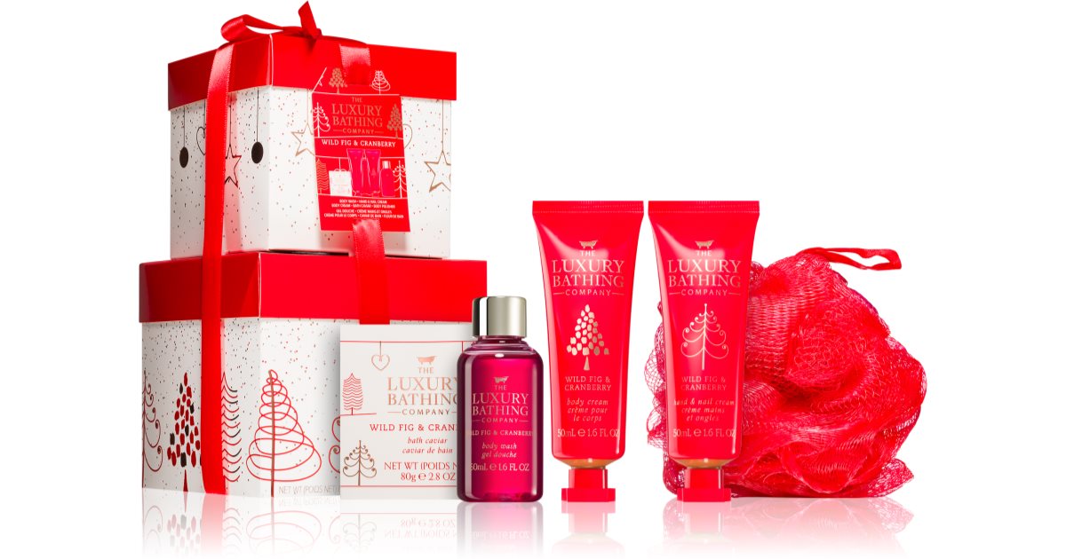 Grace Cole Luxury Bathing Wild Fig Cranberry Confezione Regalo Per Il