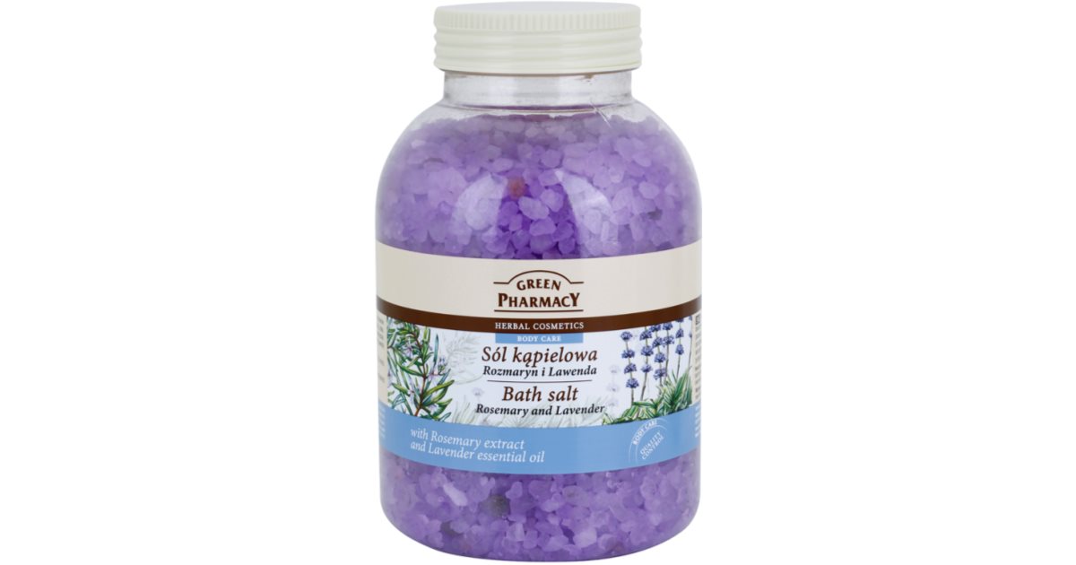 Green Pharmacy Body Care Rosemary Lavender Bath Salts Notino Co Uk