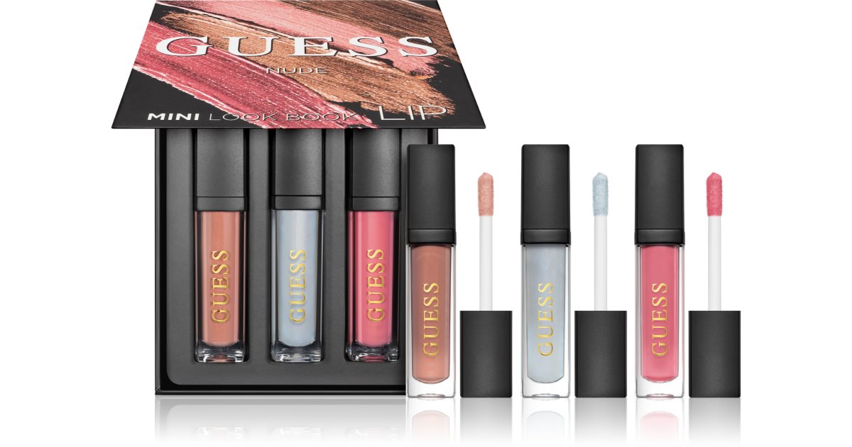 Guess Mini Kits Nude Gift Set For Lips For Women Notino Co Uk